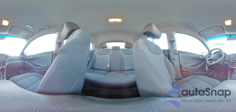 2017 Hyundai Ioniq Blue z USA, uszkodzony, nr VIN KMHC65LC4HU031153